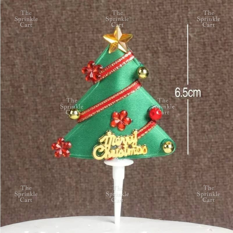Christmas Cake Topper Polymer Ornament Decoration TSC
