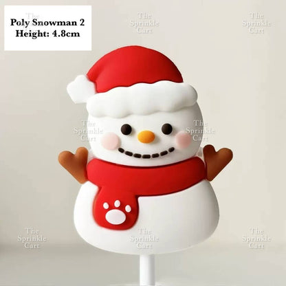 Christmas Cake Topper Polymer Ornament Decoration TSC