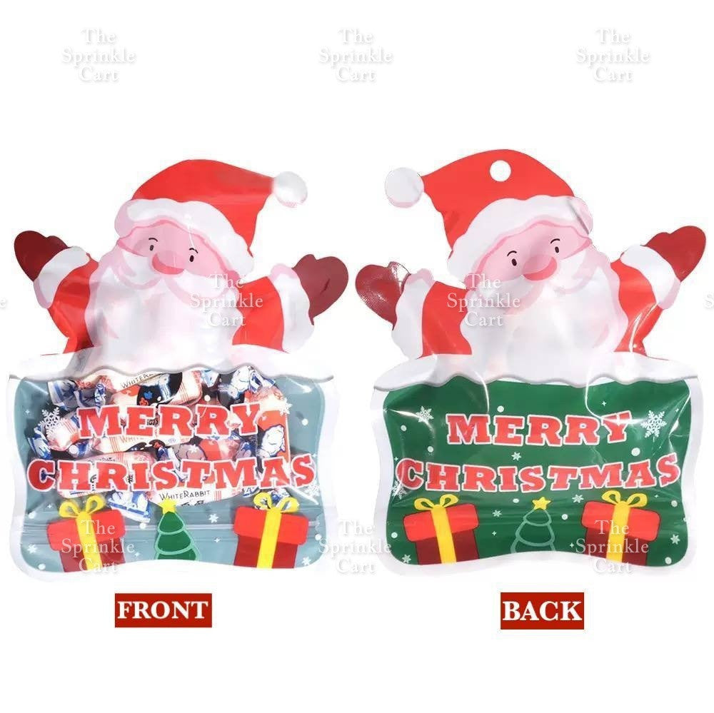 Christmas Theme Resealable OPP and Loot Bag Goodies Packaging TSC