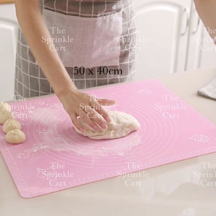 Non Stick Silicone Mat Kneading Dough Mat Cake Pad Silicone Non Slip Mat