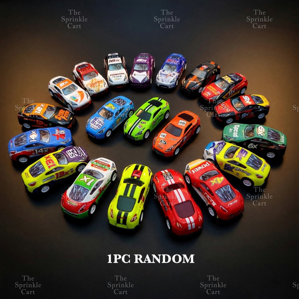 Miniature Drifting Pull Back Car for Gift and Toy Topper Collectibles TSC