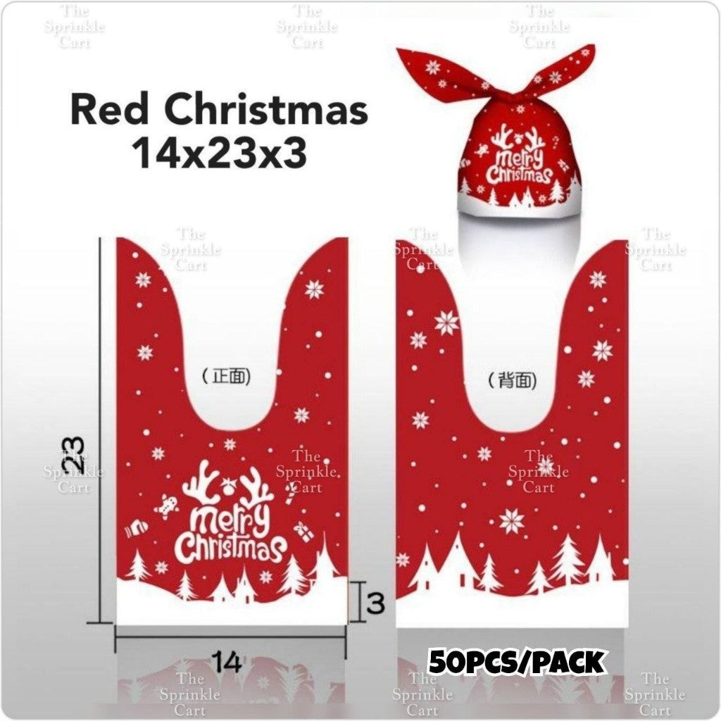 50pcs Christmas Halloween Candy Gift Loot Bag Packaging TSC