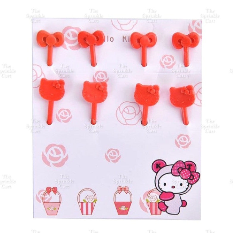 Disposable Bento Picks Utensil with Cute Design TSC