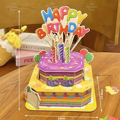 3D Building Blocks and Cardboard Puzzle Toy Assembly for Fun Pastime and DIY Decoration TSC