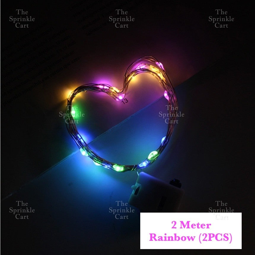 Metallic Flower Heart Balloon with OPP Wrapper and Ribbon Set TSC