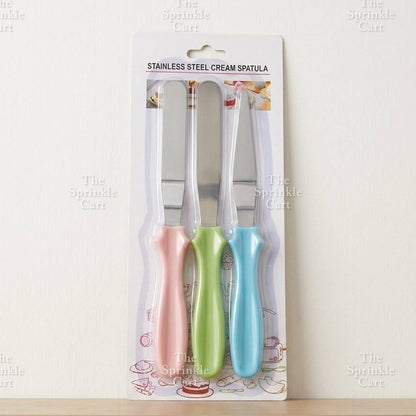 Offset Spatula Set Straight Angled Palette Knife for Baking and Cake Slicing Tool TSC
