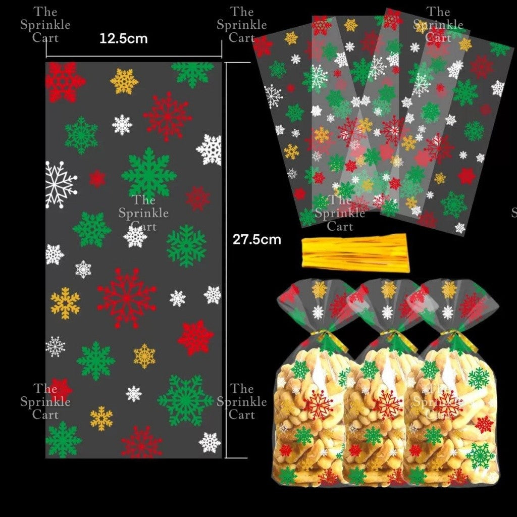 50pcs Christmas Halloween Candy Gift Loot Bag Packaging TSC