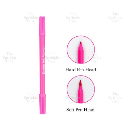 Edible Pigment Dual Tip Writing Pen and Metallic Edible Brush Cake Macaron Decoration TSC