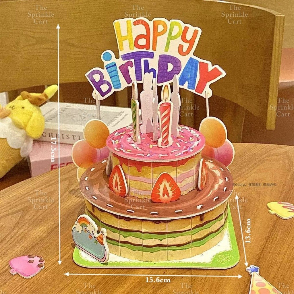 3D Building Blocks and Cardboard Puzzle Toy Assembly for Fun Pastime and DIY Decoration TSC