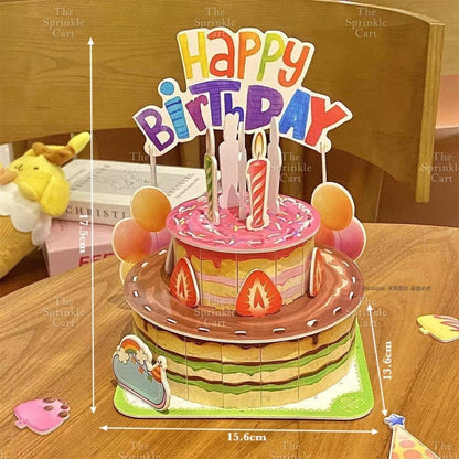 3D Building Blocks and Cardboard Puzzle Toy Assembly for Fun Pastime and DIY Decoration TSC