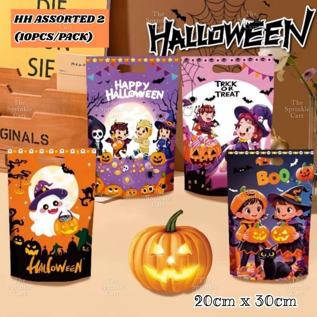Halloween Theme Sprinkles Loot Bag and Topper Decoration TSC