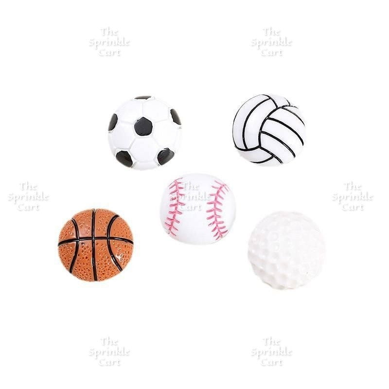 Basketball and Sports Ball Theme Cake Topper for Cake DecorationTSC