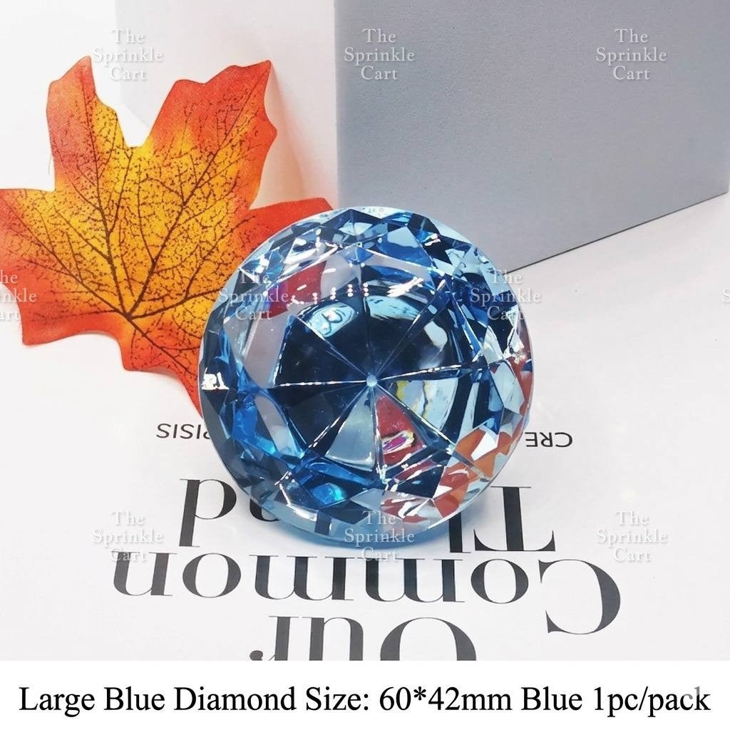 Translucent Crystal Resin Charms Toppers for DIY Cake Decoration Arts and Crafts TSC