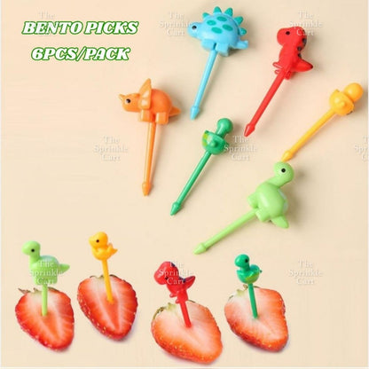 Dinosaur Theme Baking and Bento Packed Lunch Decoration and Toy Party Supplies TSC