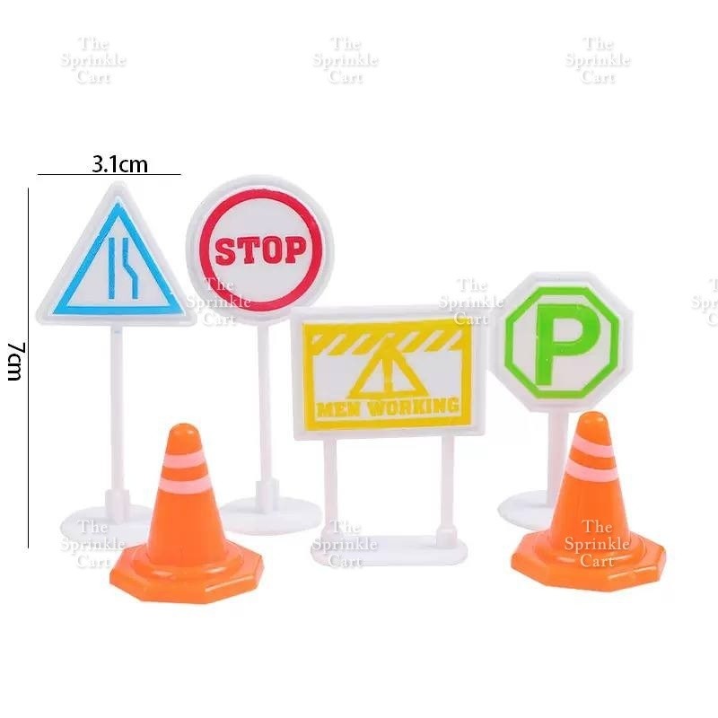 Superhero League  and Transportation Vehicle Boy Theme Cake Toy Topper Decoration TSC
