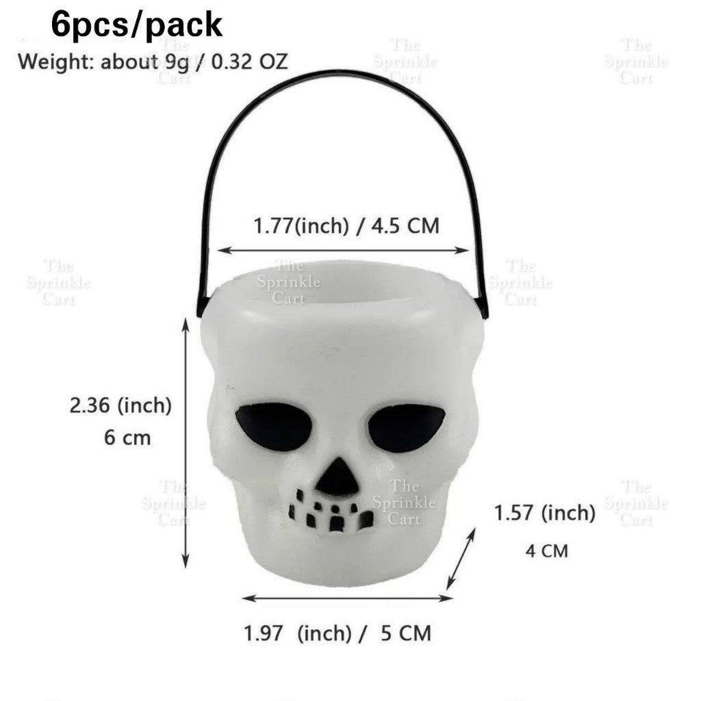 Trick or Treat Goodie Candy Bag and Bucket for Adult Children Halloween Party TSC