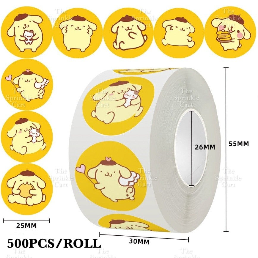 Decorative Sticker Roll for DIY and Occasion Label TSC