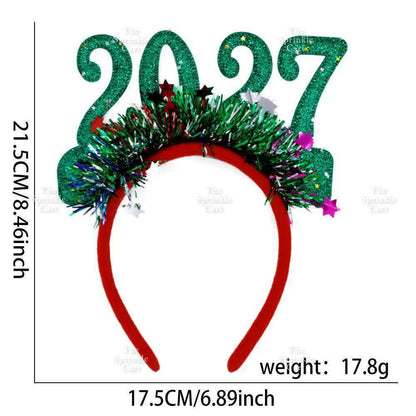 Occasional Headband and Eyewear for Birthday Christmas New Year Party Accessories TSC
