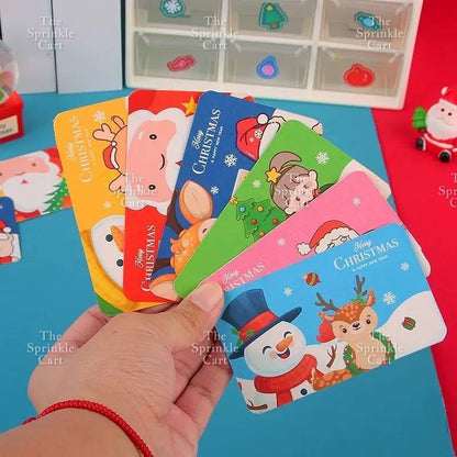 Christmas Scratch Card DIY Children Handwritten Surprise Gift Award TSC