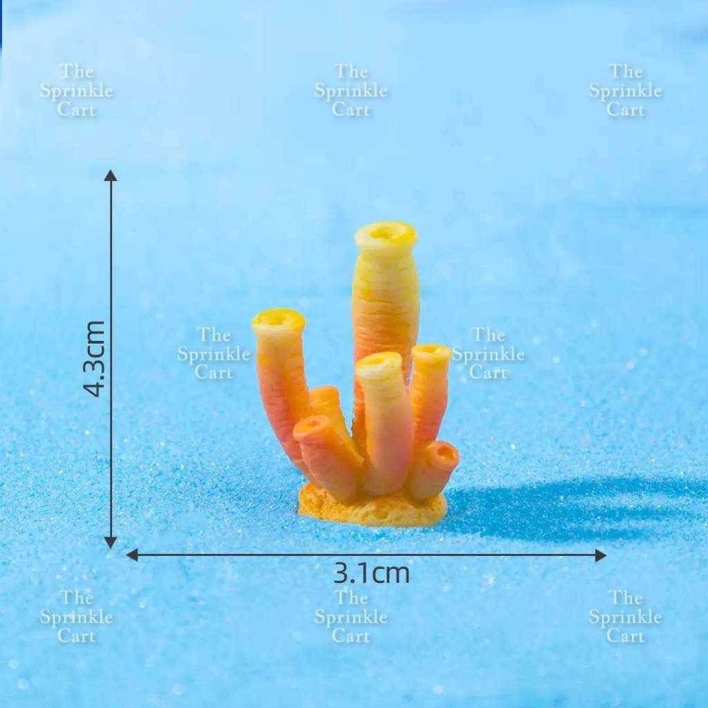 Mermaid Theme Toy Topper Silicone Molder Stencil for Cake Decoration TSC