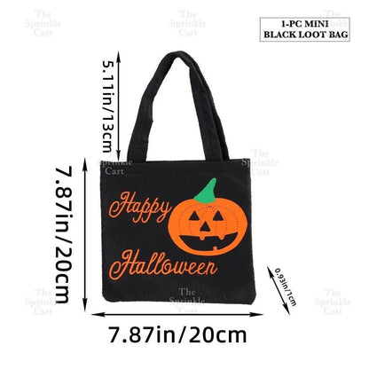 Halloween Theme Sprinkles Loot Bag and Topper Decoration TSC