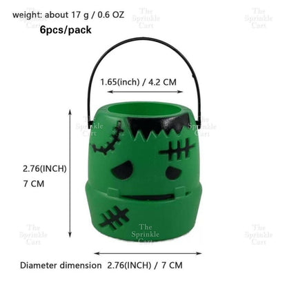 Halloween Theme Sprinkles Loot Bag and Topper Decoration TSC