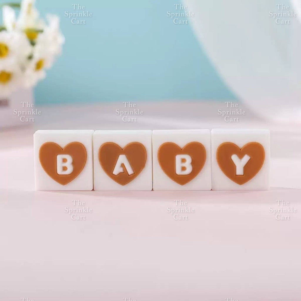 Bear Polymer Vinyl Toy Cake Topper for Baby Boy Girl Birthday Christening Party TSC