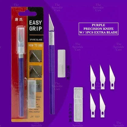 Pen Type Precision Knife with Extra Blade for DIY Craft and Cake Decoration TSC