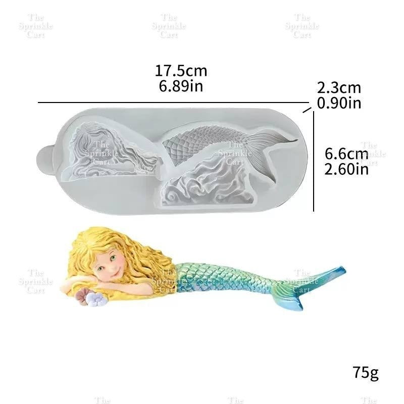 Under The Sea Theme Silicone Molder for Baking Cake Chocolate and Resin Clay DIY Craft TSC