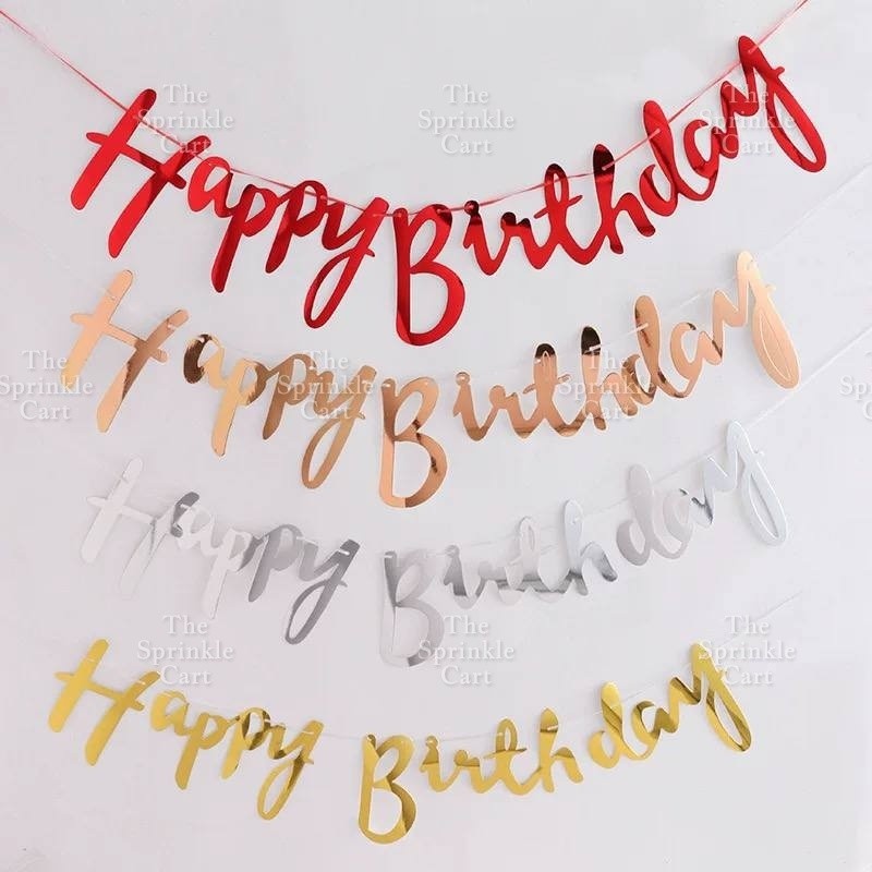Seasonal Wall Banner for Party Decoration Birthday Christmas Halloween Gender Reveal New Year TSC