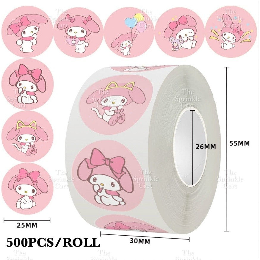 Decorative Sticker Roll for DIY and Occasion Label TSC