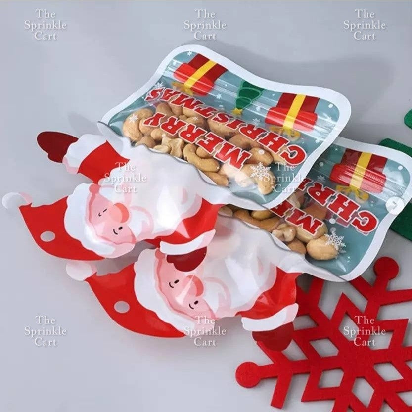 Christmas Theme Resealable OPP and Loot Bag Goodies Packaging TSC