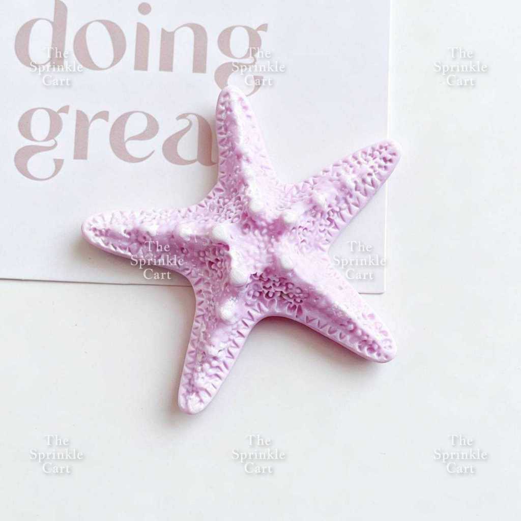 Mermaid Theme Toy Topper Silicone Molder Stencil for Cake Decoration TSC
