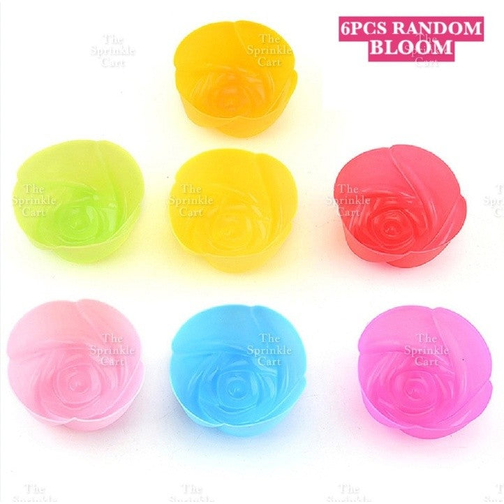 Random Color Silicone Cupcake DIY Shape Cups Mould TSC