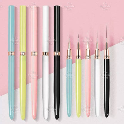 Fine Tip Brush for Drawing Painting Sculpting Cake Nail Art Tool TSC