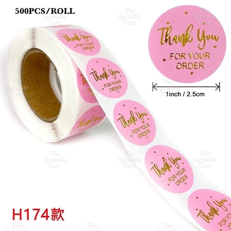Decorative Sticker Roll for DIY and Occasion Label TSC