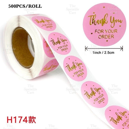 Decorative Sticker Roll for DIY and Occasion Label TSC
