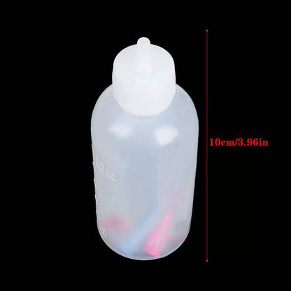 50ml Dispensing Plastic Bottle with Needle and Nozzle for Cake Decoration and DIY Arts TSC