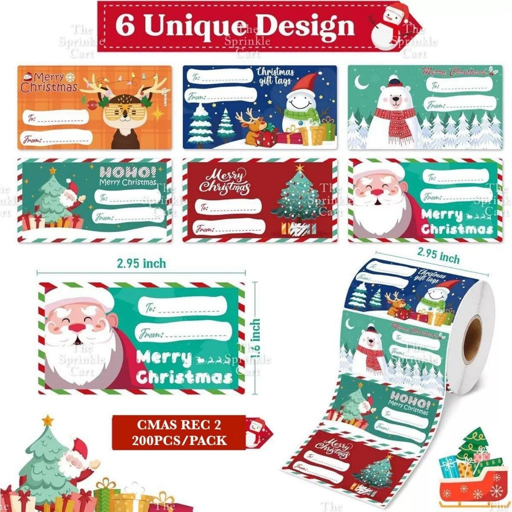 Decorative Sticker Roll for DIY and Occasion Label TSC