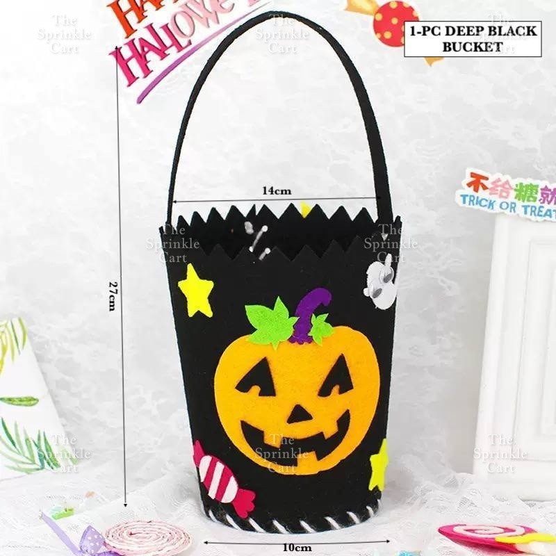 Halloween Theme Sprinkles Loot Bag and Topper Decoration TSC