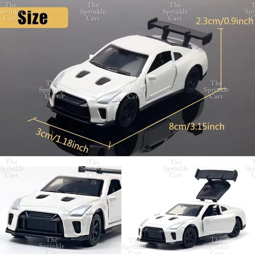 Miniature Drifting Pull Back Car for Gift and Toy Topper Collectibles TSC