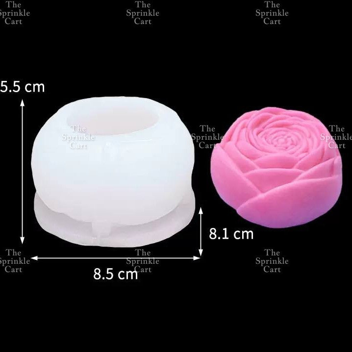 Flower Theme Silicone  Chocolate Fondant Molder Resin Cake Jelly Baking Supply Decoration
