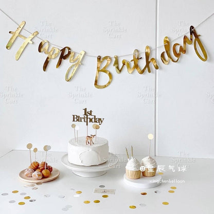 Seasonal Wall Banner for Party Decoration Birthday Christmas Halloween Gender Reveal New Year TSC