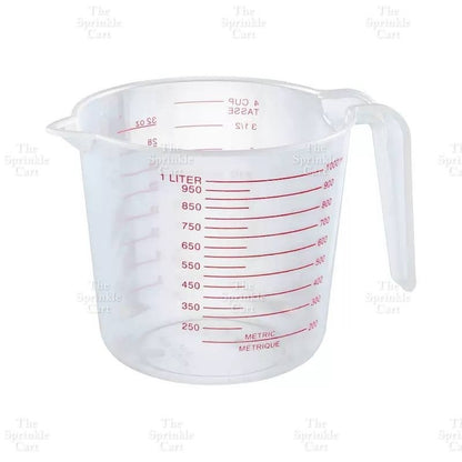 Large Capacity Multi-purpose Handheld Stackable Clear Measuring Cup Set TSC