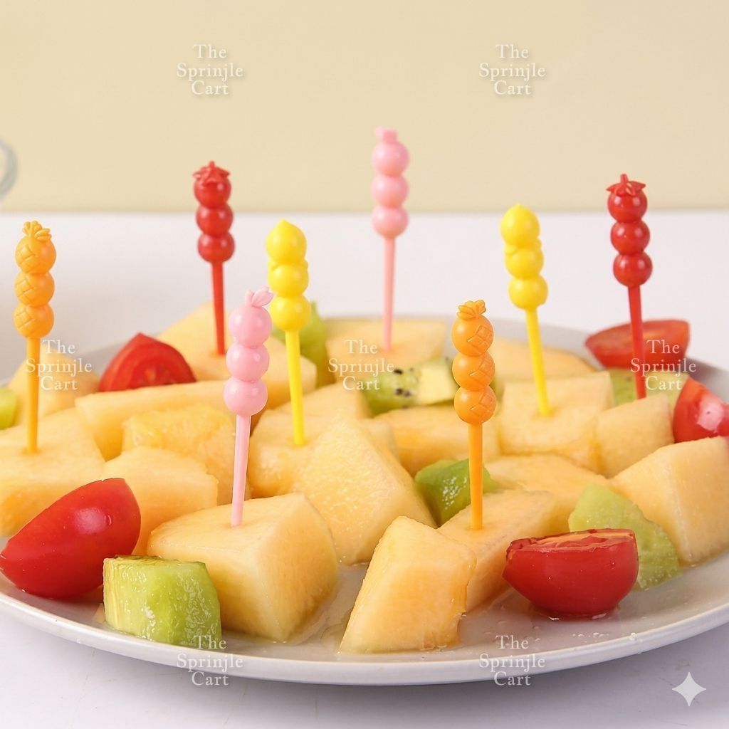 Disposable Bento Picks Utensil with Cute Design TSC