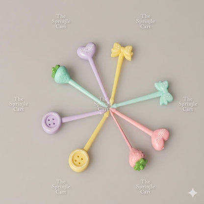 Disposable Bento Picks Utensil with Cute Design TSC