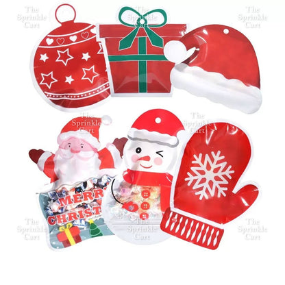 Christmas Theme Resealable OPP and Loot Bag Goodies Packaging TSC