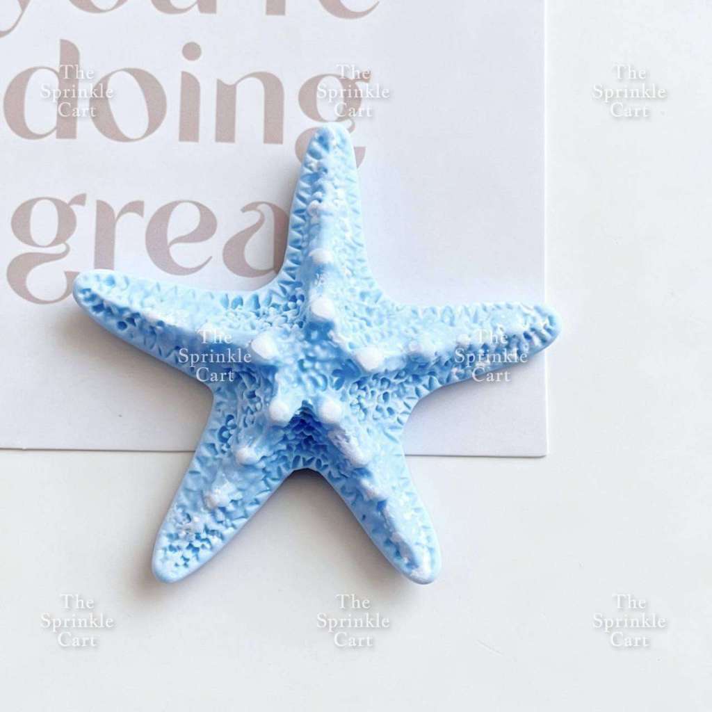 Mermaid Theme Toy Topper Silicone Molder Stencil for Cake Decoration TSC