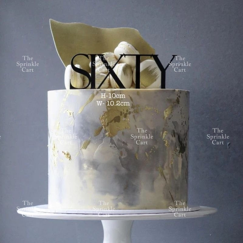 Acrylic Happy Birthday Happy Anniv & Baby Shower Cake Topper Birthday Wedding Party Decoration TSC