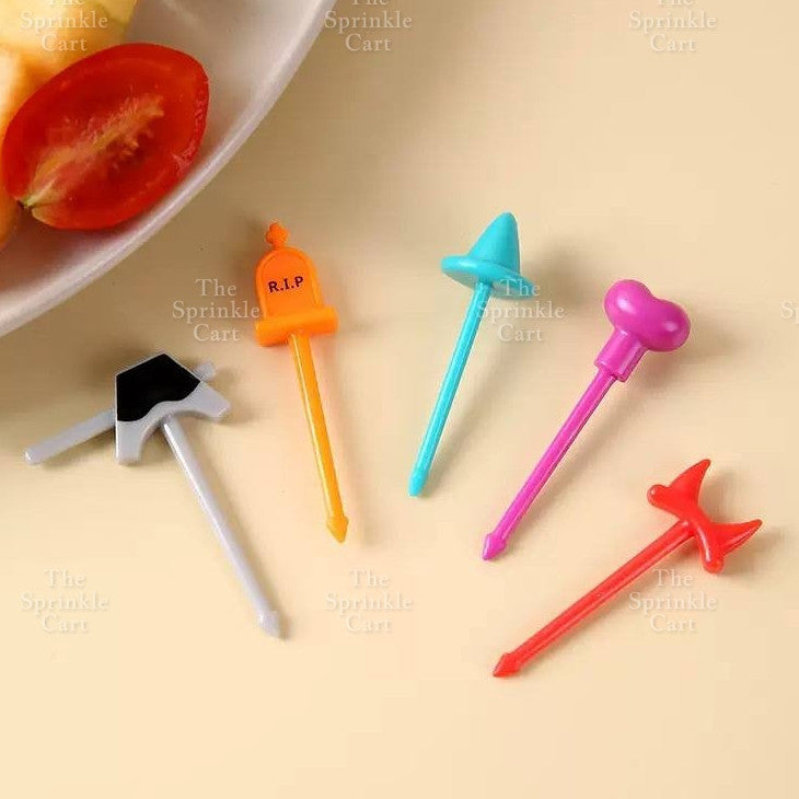 Disposable Bento Picks Utensil with Cute Design TSC